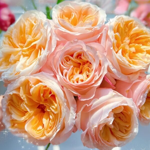 Victorian Peach Rose